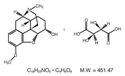 Dihydrocodeine Bitartrate (Chemical Structure)