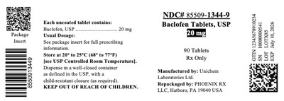 Label (Baclofenlabel)