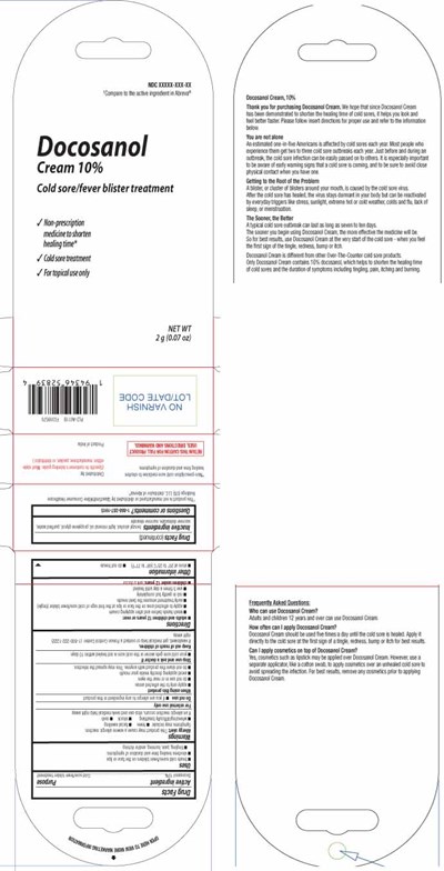 Docosanol 10% (Docosanol 10 Percent Cream Ene 1)
