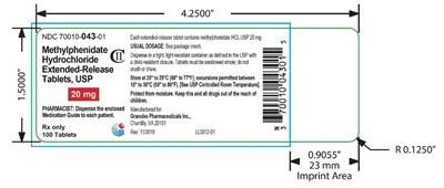 MPH-ER-20mg.jpg container label 20 mg - MPH ER 20mg