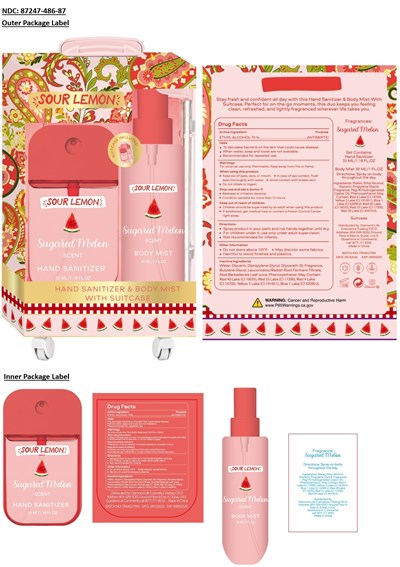 Hand Sanitizer Sugared Melon Scent (87247486 2)