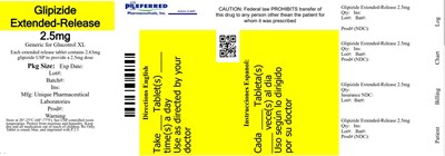 Glipizide Extended-release 25mg (4632b4ec D2f1 40cc 8ef4 256413d8dbec 00)