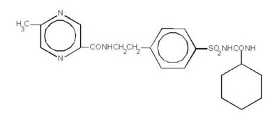 Chemical Structure (Glipizide Str)