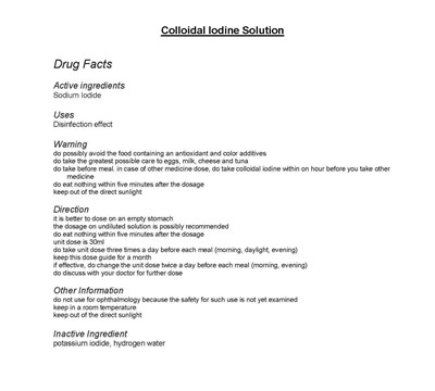 package insert - label