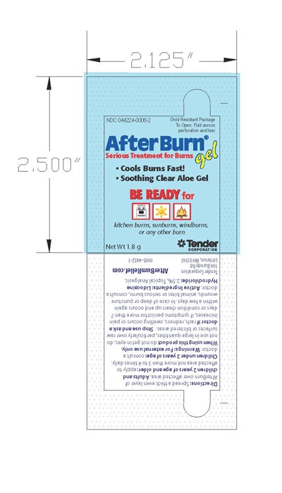 After Burn (0005 4452 1 Afterburn Gel Pouch)