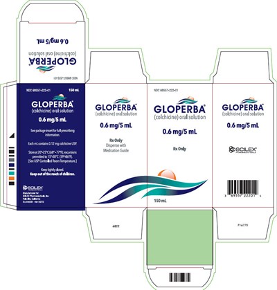 PRINCIPAL DISPLAY PANEL - 150 mL Bottle Carton - gloperba 02