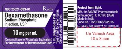 Package Label – Principal Display Panel – Vial Label (Dex1z 0000 04)