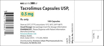0005mg100s.jpg 0.5 mg 100s Bottle Label - 0005mg100s