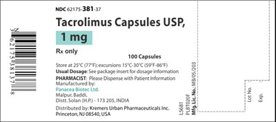 001mg100s.jpg 1 mg 100s Bottle Label - 001mg100s