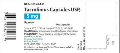 005mg100s.jpg 5 mg 100s Bottle Label - 005mg100s