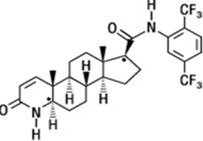 Chemical Structure (Dutesteride Str)