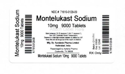 Bottle Label 10 mg (71610 0129 09)