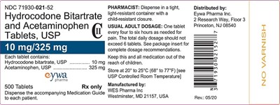 Label10mg500 (Label 10 325 500s)