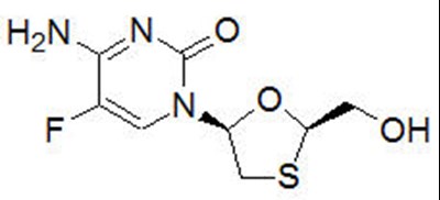truvada-01.jpg Chemical Structure - truvada 01