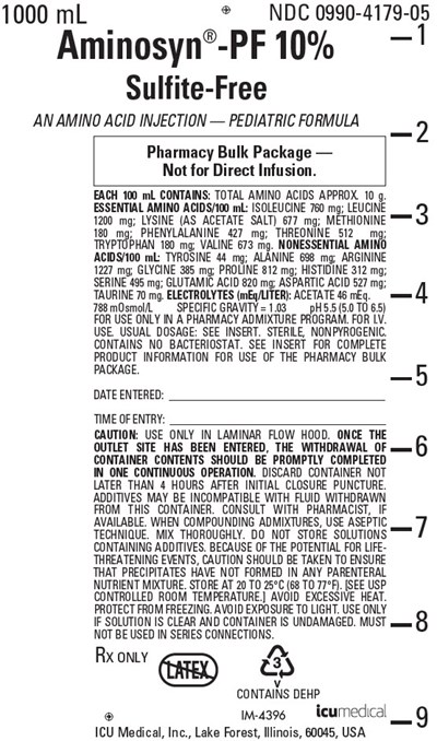 PRINCIPAL DISPLAY PANEL - 1000 mL Bag Label - aminosyn 06