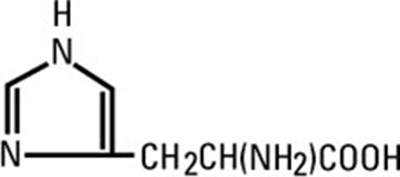 structural formula Histidine - aminosyn pf 10prct1 figure 3 xen 1817 3