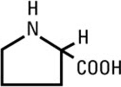 structural formula Proline - aminosyn pf 10prct1 figure 4 xen 1817 4
