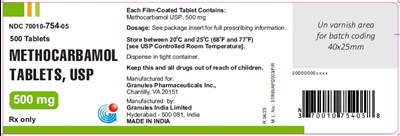 Methocarbamol-500mg-500s (Methocarbamol 500mg 500s)