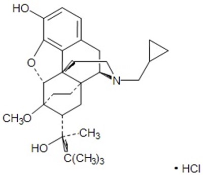 Chemical Structure - Buprenorphine Hydrochloride - buprenorphine naloxone 01