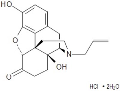 Chemical Structure - Naloxone Hydrochloride Dihydrate - buprenorphine naloxone 02
