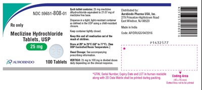 Package Label-principal Display Panel (25 mg (100 Tablets Bottle))