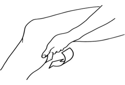 Spreading On Back Of Knee (Figure3)