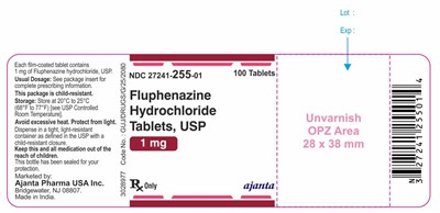1mg - fluphenazine 1mg