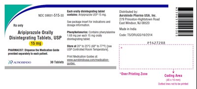 Package Label.principal Display Panel (15 mg (30 Tablets Bottle))