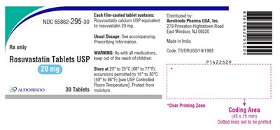 rosuvastatin-fig5.jpg PACKAGE LABEL-PRINCIPAL DISPLAY PANEL - 20 mg (30 Tablets Bottle) - rosuvastatin fig5