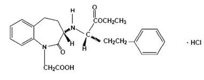 Chemical Structure - benazepril str