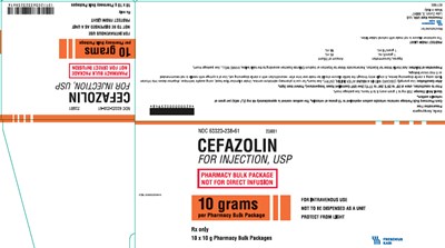 Cefazolin 10gcpbp