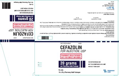 Cefazolin 20gcpbp