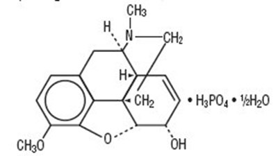 Structural formula_codeine - image 01