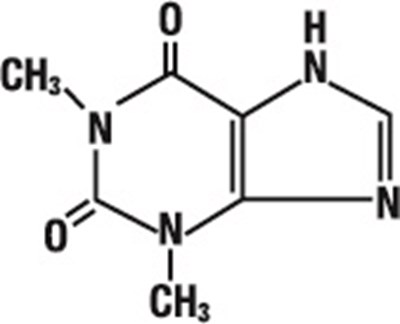Structure Formula (Theophylline Oral Solution 1)