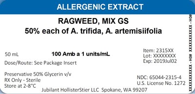Standardized Ragweed 12