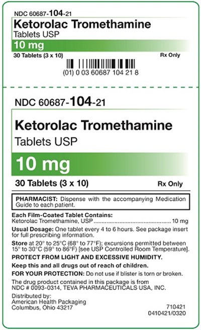 Carton.jpg 10 mg Ketorolac Tromethamine Tablets Carton - Carton