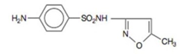 Chemical Structure (Sulfamethoxazole 01)