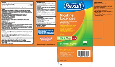 Nicotine Polacrilex (Nicotine 4 mg Mint Mini Lozenge Mia 1)