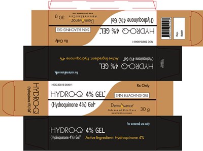 hydro-q-02.jpg PRINCIPAL DISPLAY PANEL - 30 g Tube Box - hydro q 02