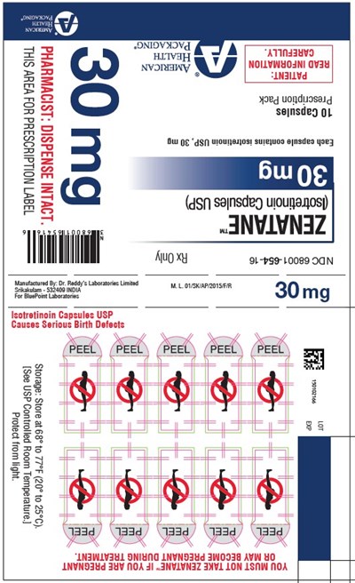 image-03.jpg Blister Card- Isotretinoin Capsules USP 30mg - image 03