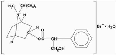 Image Description (Ipratropium Bromide Nasal Spray 21 Mcg Structure)