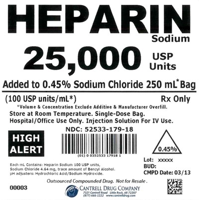 Label (52533 179 18)