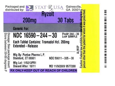 Ryzolt200mg_label.jpg Label Image - Ryzolt200mg label