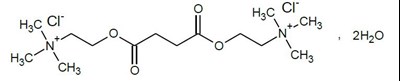 Succinylcholine Chloride Structural Formula - succinylcholine chloride injection usp 1