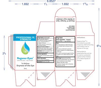 Regener-eyes Ophthalmic Solution Pro - Images NDC 87354-002