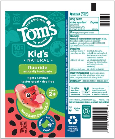 Principal Display Panel (144 g Tube Label)
