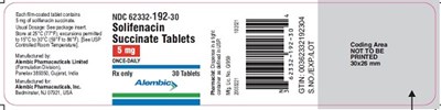 Solifenacin mg5