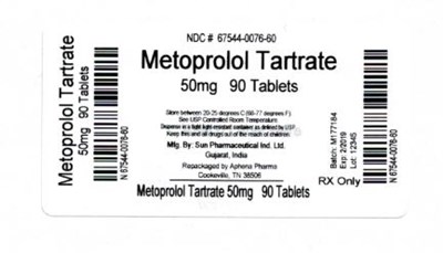 Bottle Label 50 mg - 67544 0076 60