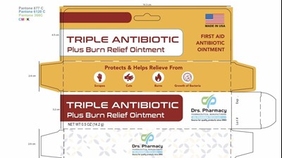 Triple Antibiotic Plus Burn Relief (Bbbbbbbbbbb)