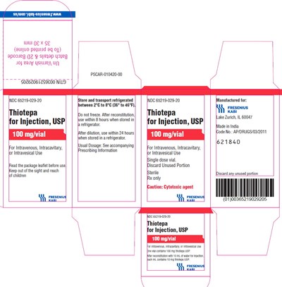 Package Label – Principal Display Panel – 100 mg – Individual Carton (Thi07 0000 04)